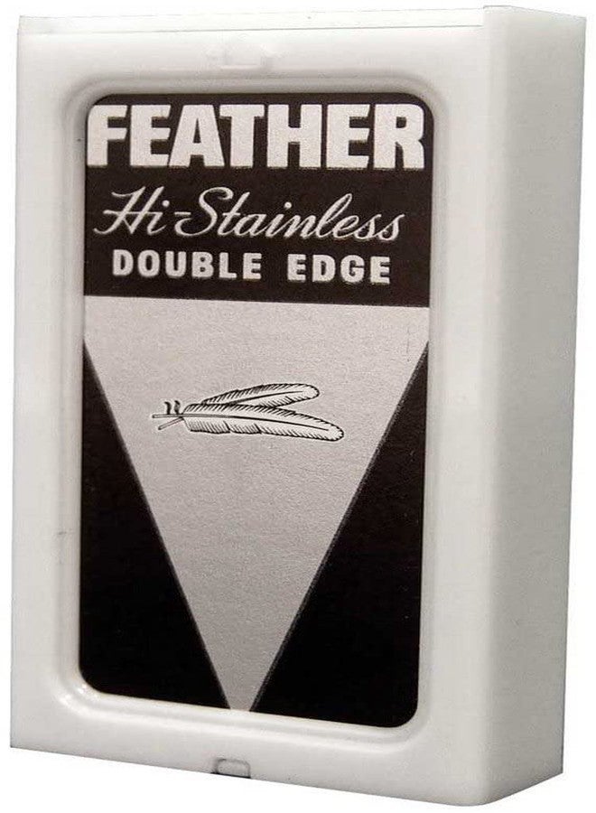 Seki Edge Jatai Feather Stainless Steel Double-Edge Blades - 5 ct (Pack of 2 - Image 2