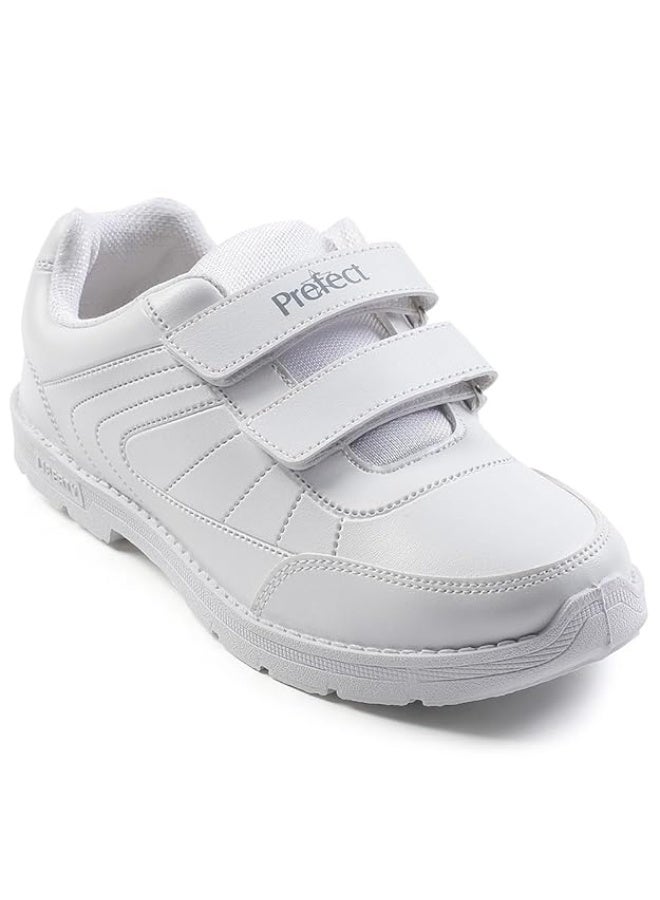 Liberty SCHOOLFUN Unisex School Uniform Shoes | PVC Sole School Shoes for Boys & Girls |Lightweight & Velcro School Shoes for Boys | School Shoes for Kids - Image 1