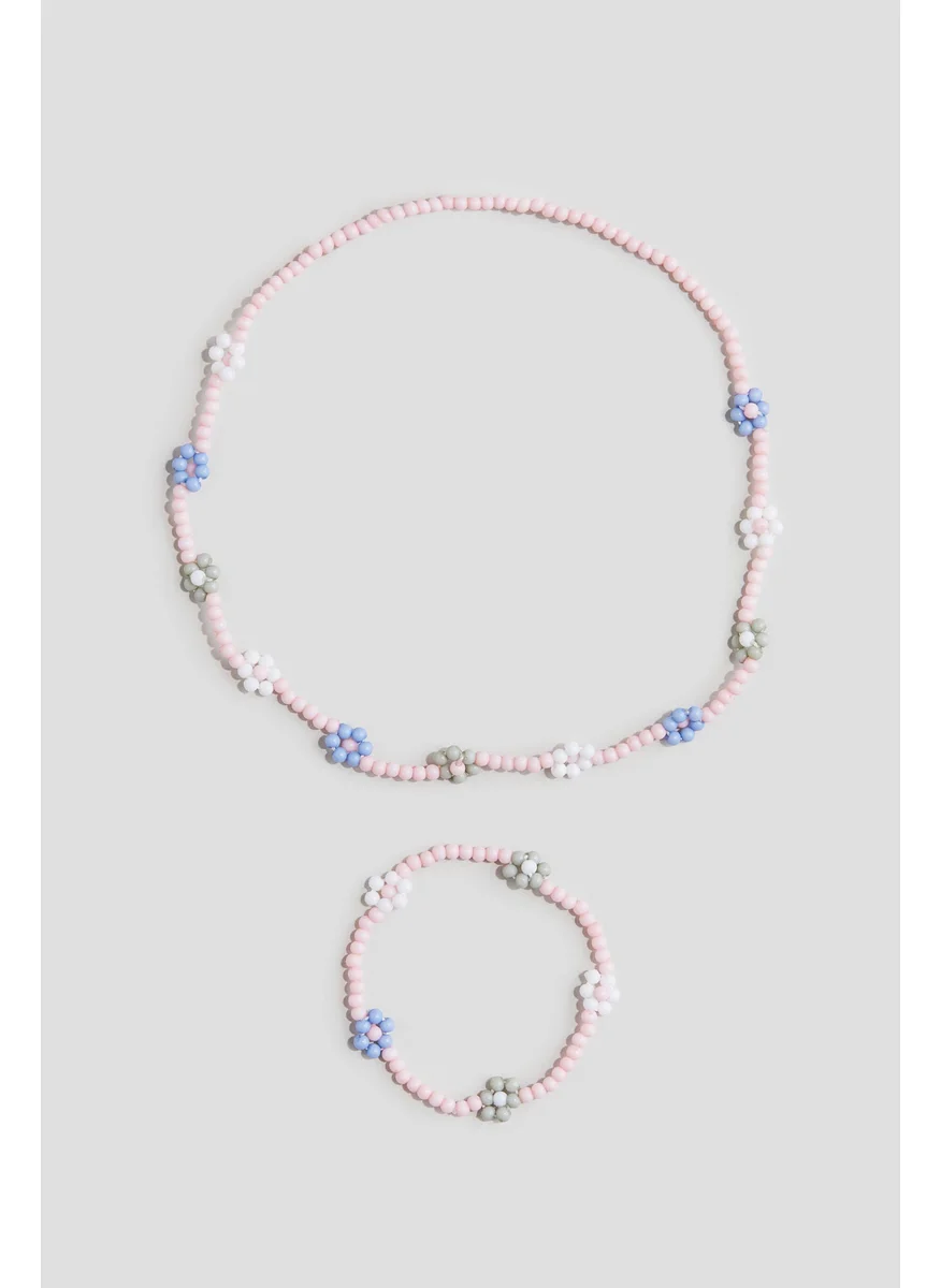 اتش اند ام Beaded Jewellery Set