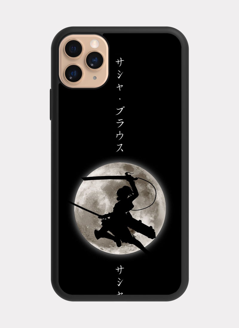 بكسلات كفر ايفون 11 برو هجوم العمالقة اسود - Image 1