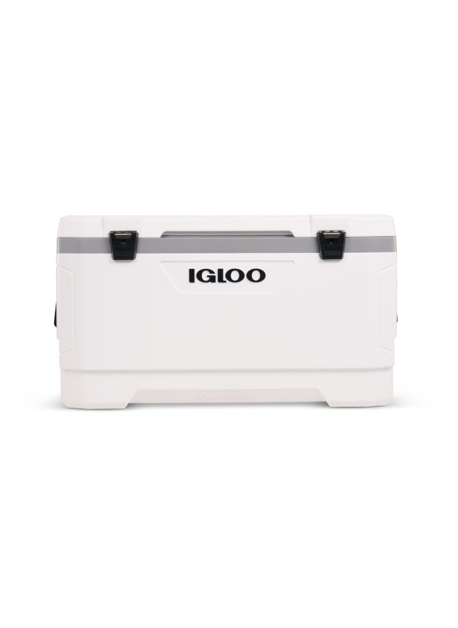 Igloo Latitude Marine Ultra 100 Cooler Box - White / Moonscape Gray  - Image 1