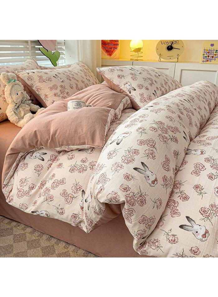 Bluejw Pure Cotton Washable Bed Sheet And Duvet Cover Set - Image 1