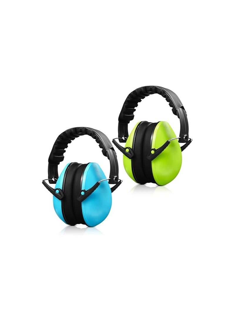 Captaintech Kids Noise Cancelling Headphones, 2 Pack Adjustable Hearing Protection for Toddlers, Ideal for Concerts, Airplanes, Music Events, and Cinemas, Comfortable and Versatile for All Occasions. - Image 1