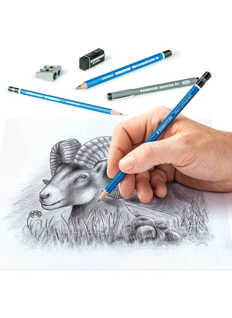 STAEDTLER مجموعة رسم رحلة التصميم المكونة من 12 قطعة  - Image 3