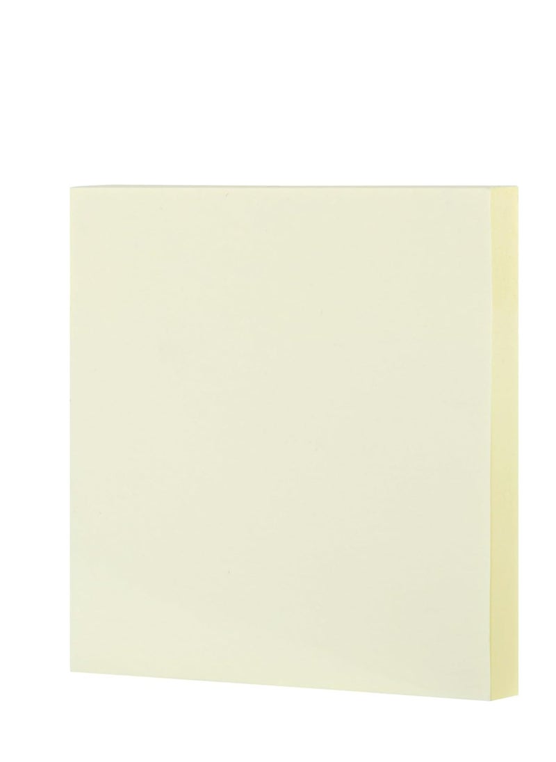 Deli Sticky Note Yellow 76x76 Mm 3x3 1x100 1x12 ( 12 sticky notes)1200 pcs
