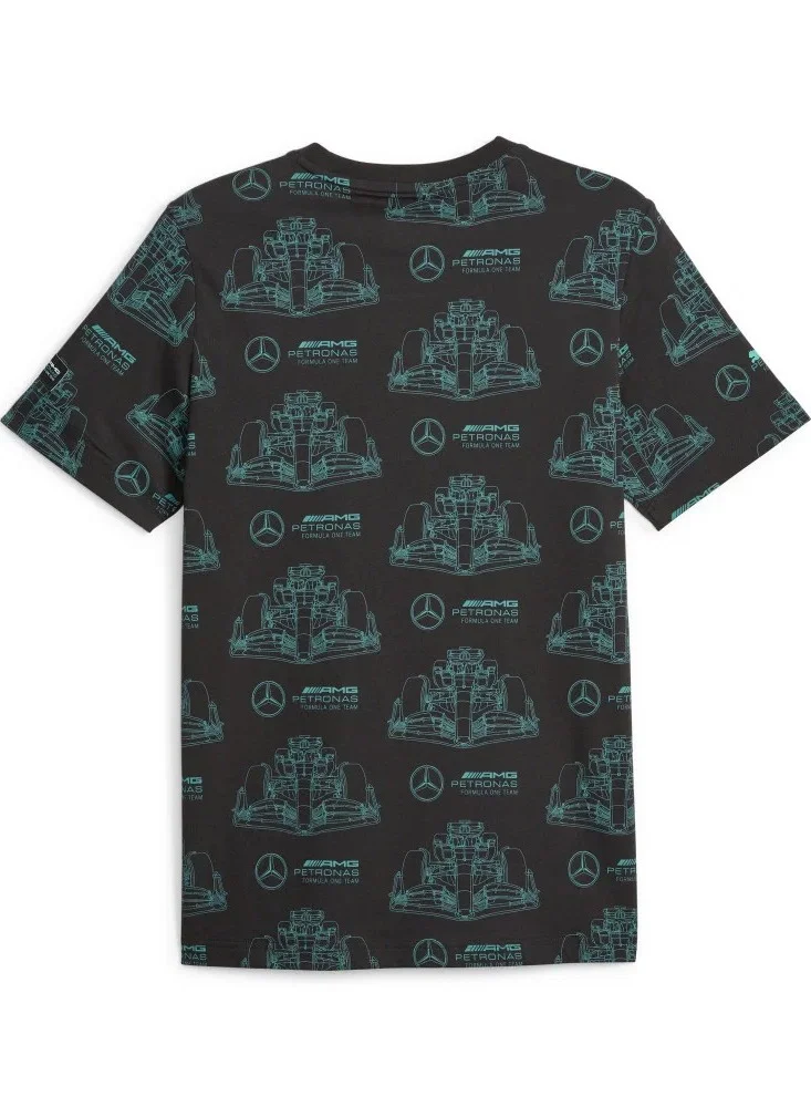 AMG Petronas Formula 1 Team  Mercedes-AMG Petronas Formula One Team All-Over Print Logo T-Shirt for Men | Best Price UAE