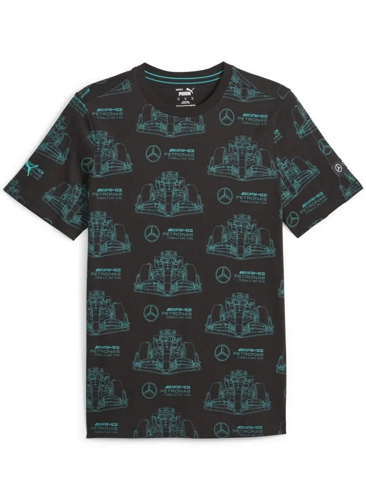 AMG Petronas Formula 1 Team  Mercedes-AMG Petronas Formula One Team All-Over Print Logo T-Shirt for Men | Best Price UAE