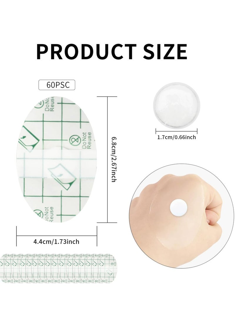 Oasisgalore 60PCS Waterproof Ear Covers for Babies, Disposable Stickers with Ear Plugs for Swimming, Shower. - Image 2