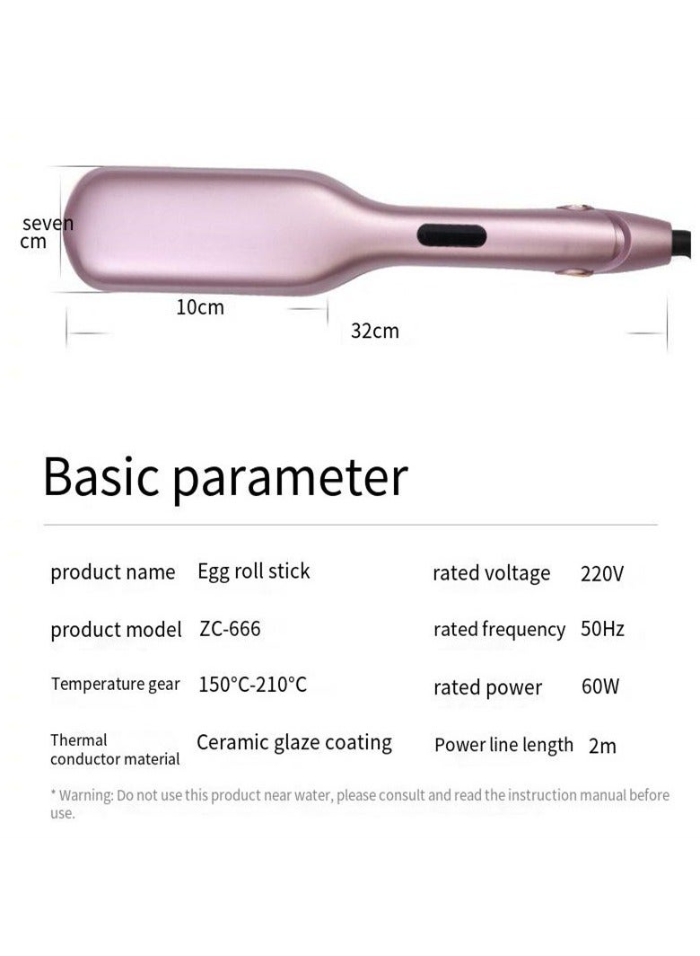 Compact Wave Curler - Easy to Comfortably Shape Compact Wave Curler, Negative Ion Curler, Comfortable Handle Curler