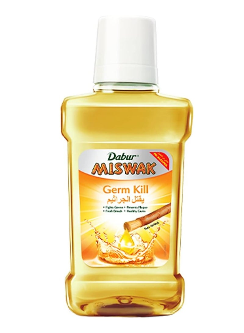 دابر غسول الفم مسواك لقتل الجراثيم 250 مل غني بالعرق خالٍ من الكحول يزيل الجراثيم ويمنع التسوس للحصول على نفس منعش يوميًا