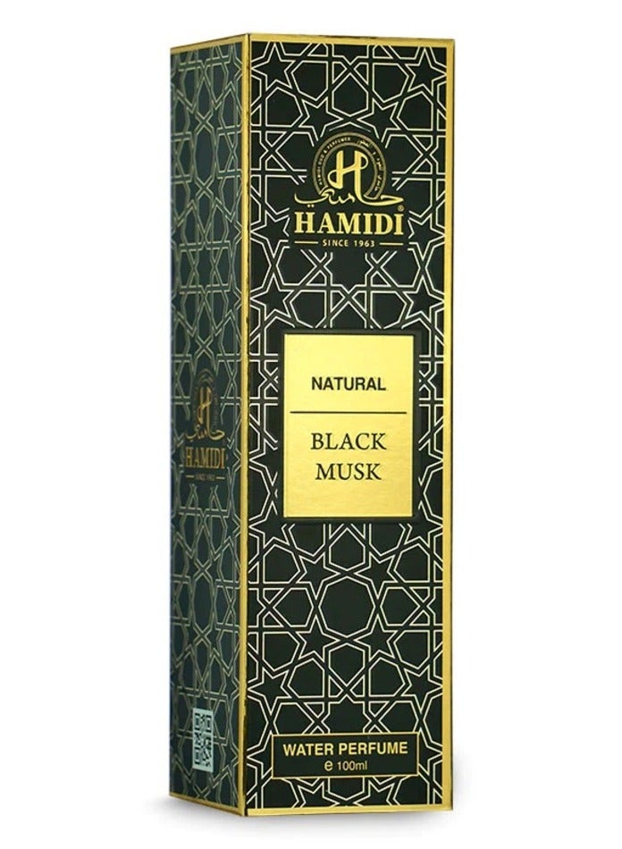 Hamidi Natural Black Musk 100ml, Water Perfume, Eau De Parfum, For Unisex - Image 2