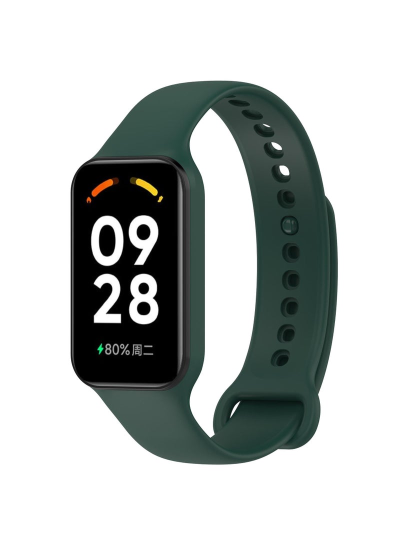1Pcs Watch band for Redmi smart band 2/xiaomi band 8 active watch strap Green
