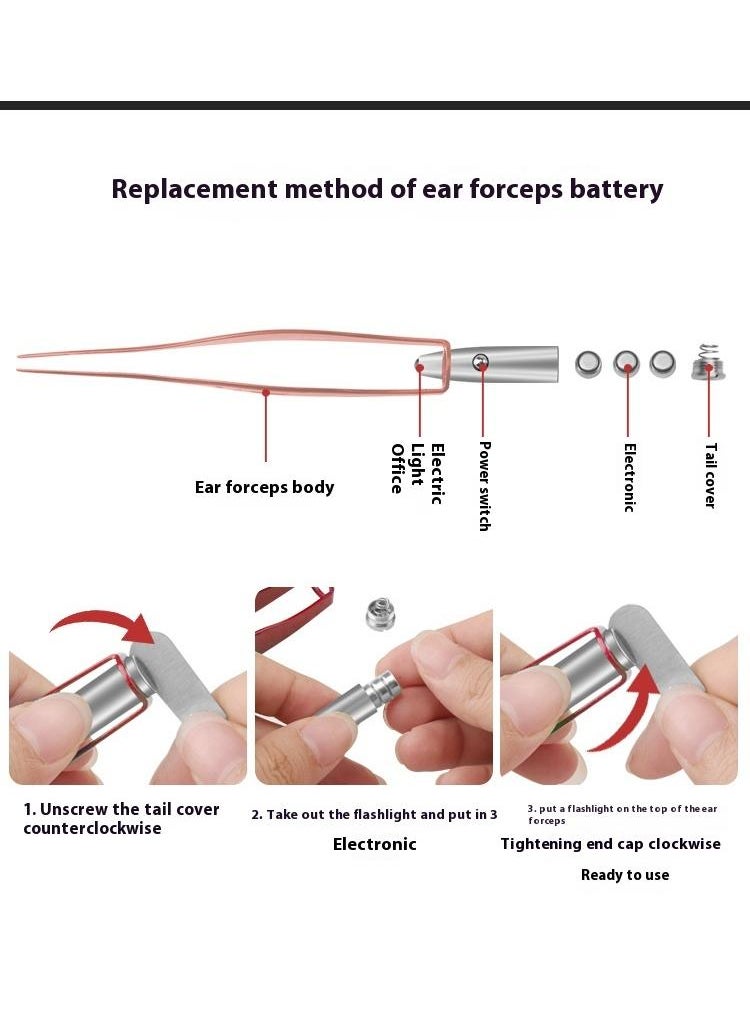 General - Ear Wax Removal Tool Kit With Light - Image 1