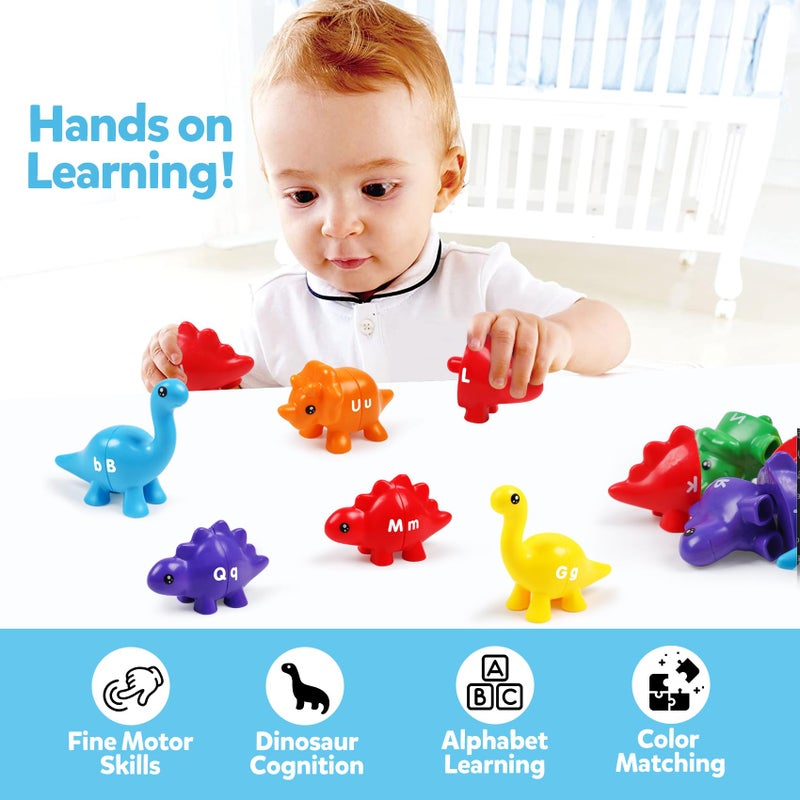TSYAN Matching Letters Counting Dinosaur Toys - Image 3