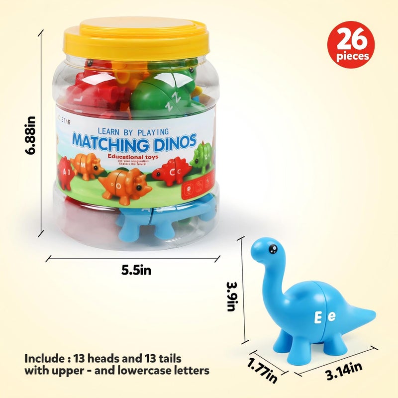 TSYAN Matching Letters Counting Dinosaur Toys - Image 4
