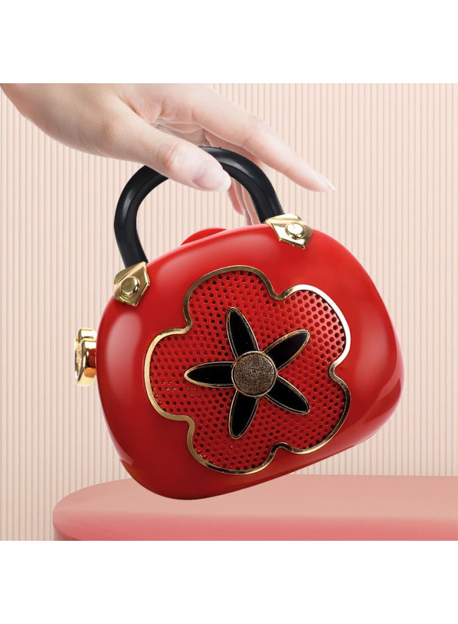 Handbag Satchel Music Box Music Box Swivel Girl Princess Student Day June 1 Children's Day Gift-Color:YL2059 White - Image 4