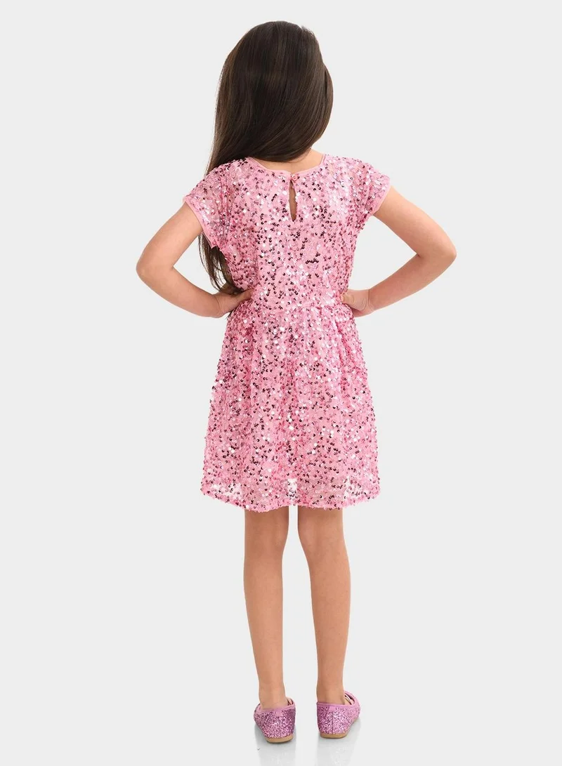 Bonkids Sequin Party Dress