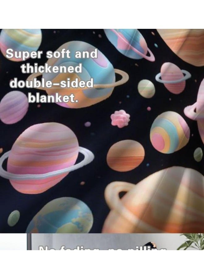general Flannel thin blanket (warm and comfortable, suitable for sleep, gaming, dust removal and sandproof) 150cm*200cm - 259 - Image 5