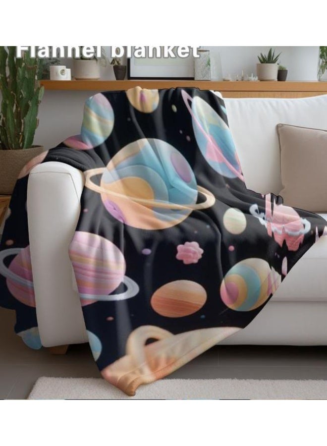 general Flannel thin blanket (warm and comfortable, suitable for sleep, gaming, dust removal and sandproof) 150cm*200cm - 259 - Image 4