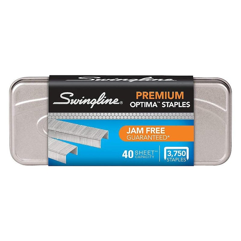 Swingline Staples, Premium for Desktop Staplers, 1/4" Length, 210/Strip, 3750/Box, Jam Free, Optima (35556) - Image 5