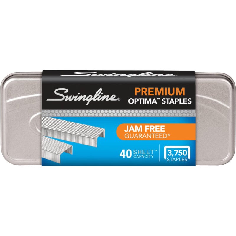 Swingline Staples, Premium for Desktop Staplers, 1/4" Length, 210/Strip, 3750/Box, Jam Free, Optima (35556) - Image 4