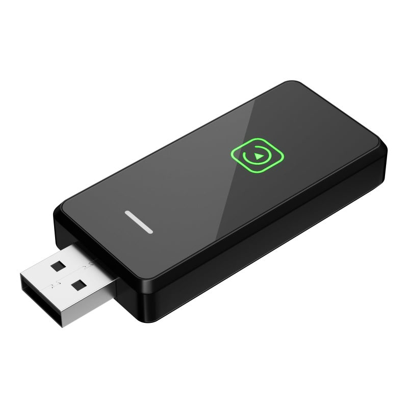PWAYTEK Wireless CarPlay and Android Auto Adapter, 2-in-1 Mini USB Dongle, Convert Wired CarPlay to Wireless, Fast & Stable Connection for iPhone iOS 10+ and Android 11+ - Image 1
