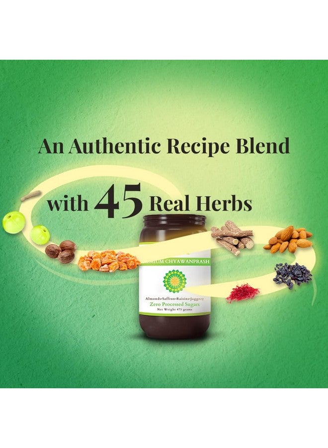 Veda Premium Chyawanprash - Jaggery Based Sugar Free Chyawanprash | 475 Gms X 2 | Pack of 2 - Image 3