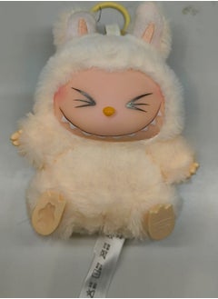 Generic Labubu Plush Toy，Labubu Second-Generation Sit-Down Party Series, Cute Keyring, 13cm  - Image 1