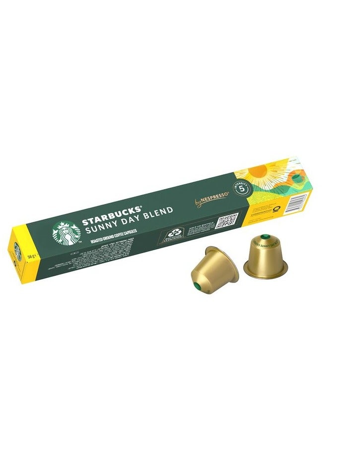 Starbucks Sunny Day Blend Coffee 10 capsules 10 Capsules (56g) 