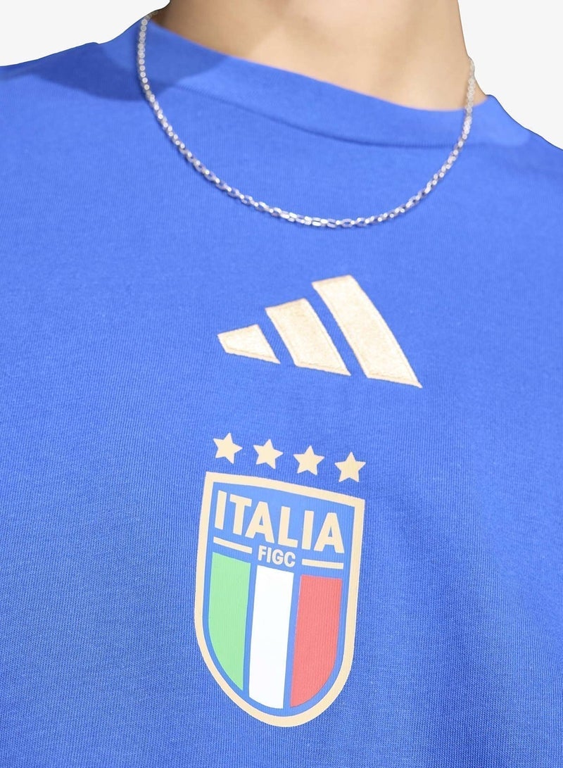 Adidas Italy DNA Graphic T-Shirt - Image 4