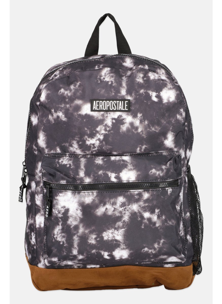 Aeropostale Women Tie Dye Backpack Bag 42 H x 36L x 13 W cm, Black Combo  - Image 1