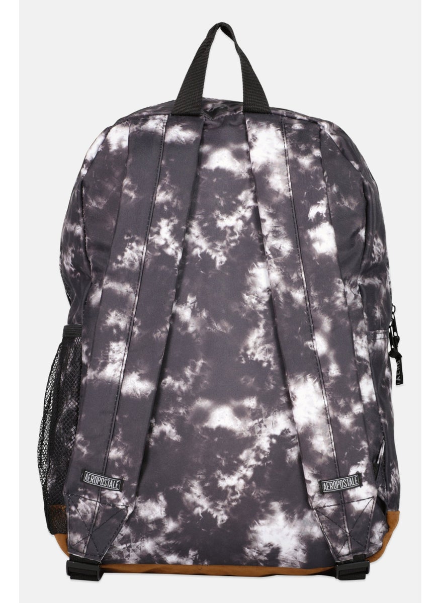 Aeropostale Women Tie Dye Backpack Bag 42 H x 36L x 13 W cm, Black Combo  - Image 3