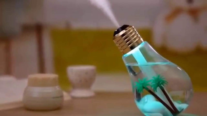 MR BRAND CREATION Mr Brand Creation Air Freshener Bulb Humidifier with LED Night Light for Car Home and Office Multi ColorBulb  - Image 2
