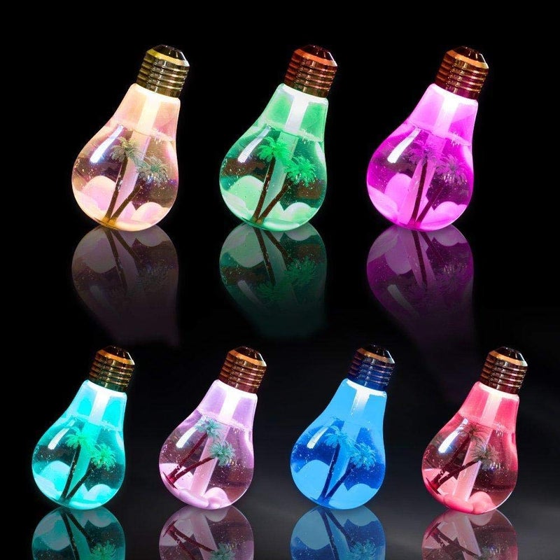 MR BRAND CREATION Mr Brand Creation Air Freshener Bulb Humidifier with LED Night Light for Car Home and Office Multi ColorBulb  - Image 3
