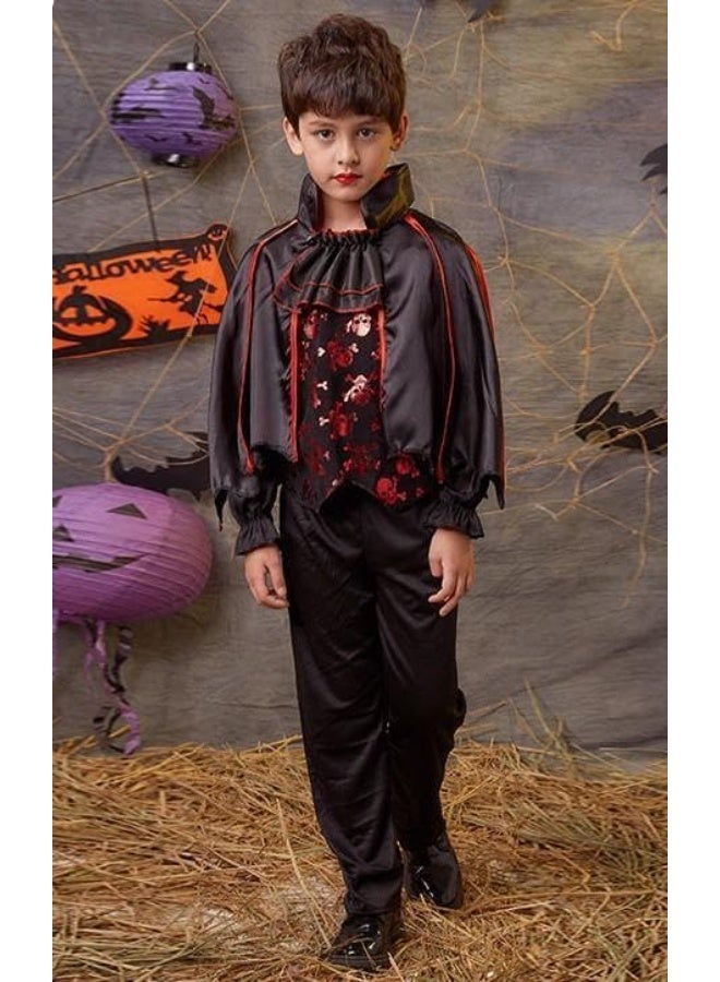 Brain Giggles Kids Vampire Costume Dress for Boys Halloween, Cosplay & Fancy Dress - Image 3