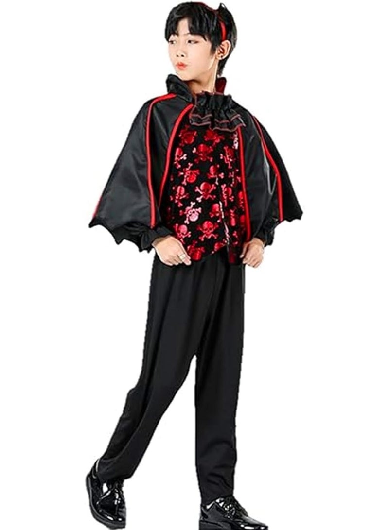 Brain Giggles Kids Vampire Costume Dress for Boys Halloween, Cosplay & Fancy Dress - Image 1