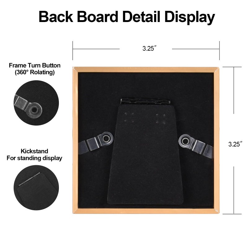 BKABOT 11x14 Picture Frame  Gold Metal Photo Frames with HD Glass  Fits 8x10 with Mat or 11 x 14 without Mat  Display for Wall and Table  1 Pack - Image 3