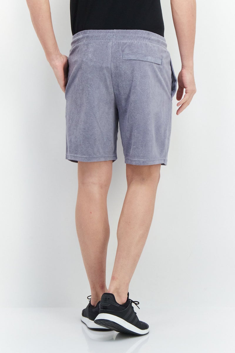 PUMA Men Sportswear Fit Brand Logo Training Shorts, Grey  - Image 4