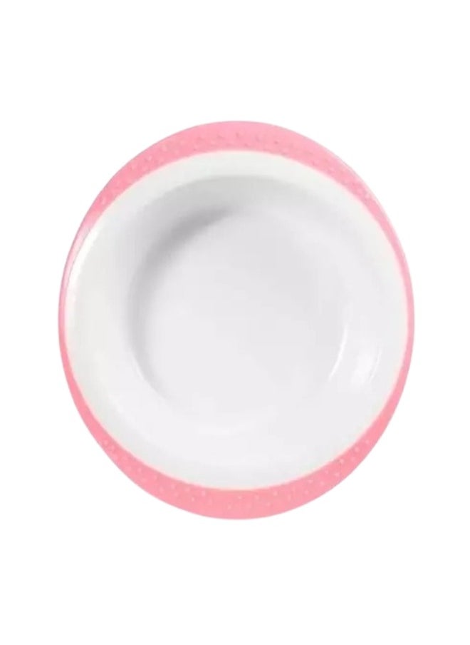Generic Baby feeding set 4 in 1, children’s tableware, plate, spoon, fork, and water or milk bottle, a complete set of four-piece baby feeding tools (pink)  - Image 5