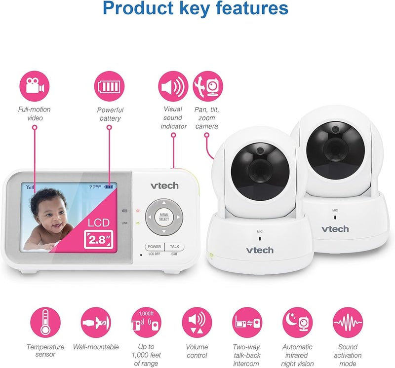 VTech VM819 Baby Monitor - Image 2