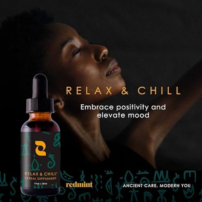 Redmint Relax & Chill Herbal Tincture | Natural Mood Support and Calmness Herbal Supplement for Women Wellness | Rooted in Ancient TCM Wisdom with Xiao Yao San to Promote Relaxation & Peace| 30 ml - Image 3