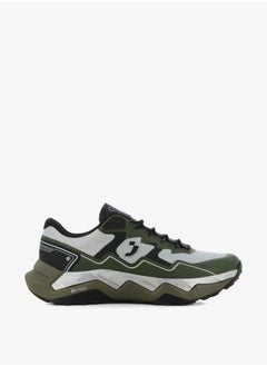 SJ Men's Colourblock Sneakers with Lace-Up Closure  - Image 2