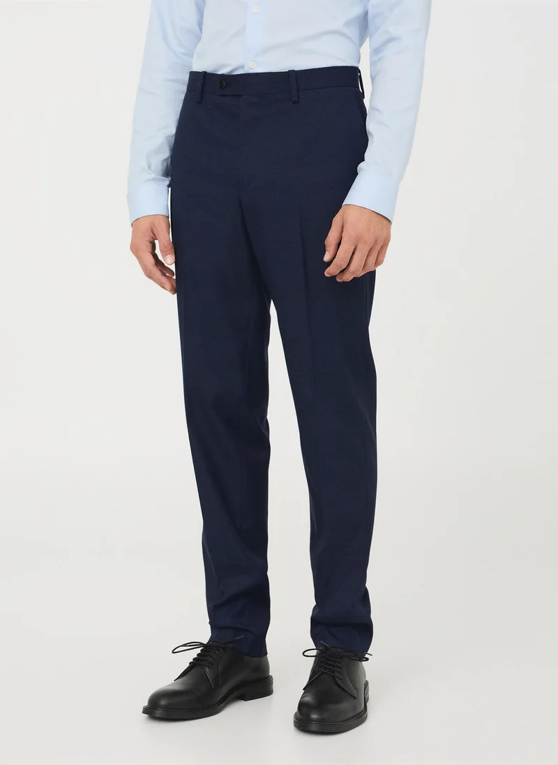 مانجو مان Milan slim-fit suit trousers