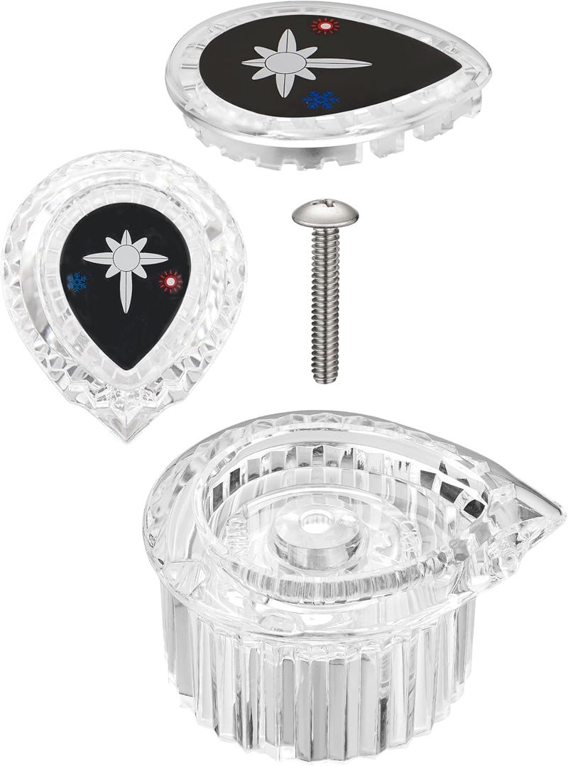 Ultrimkit Replacement for Moen Fit Posi-Temp (100710) One-Handle Tub& Shower Knob Handle Kit, Matte Black - Image 1