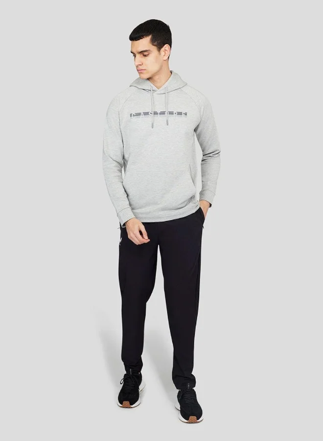 CASTORE Grey Marl Graphic Hoody