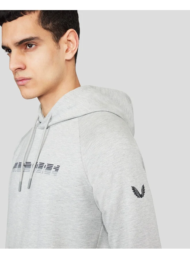 CASTORE Grey Marl Graphic Hoody