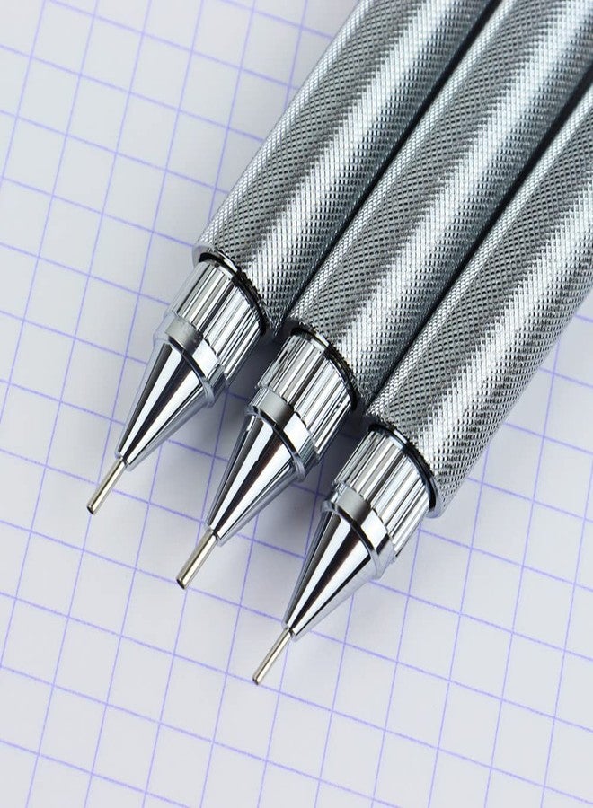 بلاتينيوم قلم حبر بلاتينيوم MSDA-1500A#9 للاستخدام الاحترافي 171، قلم رصاص ميكانيكي، 0.3 مم، فضي - Image 2