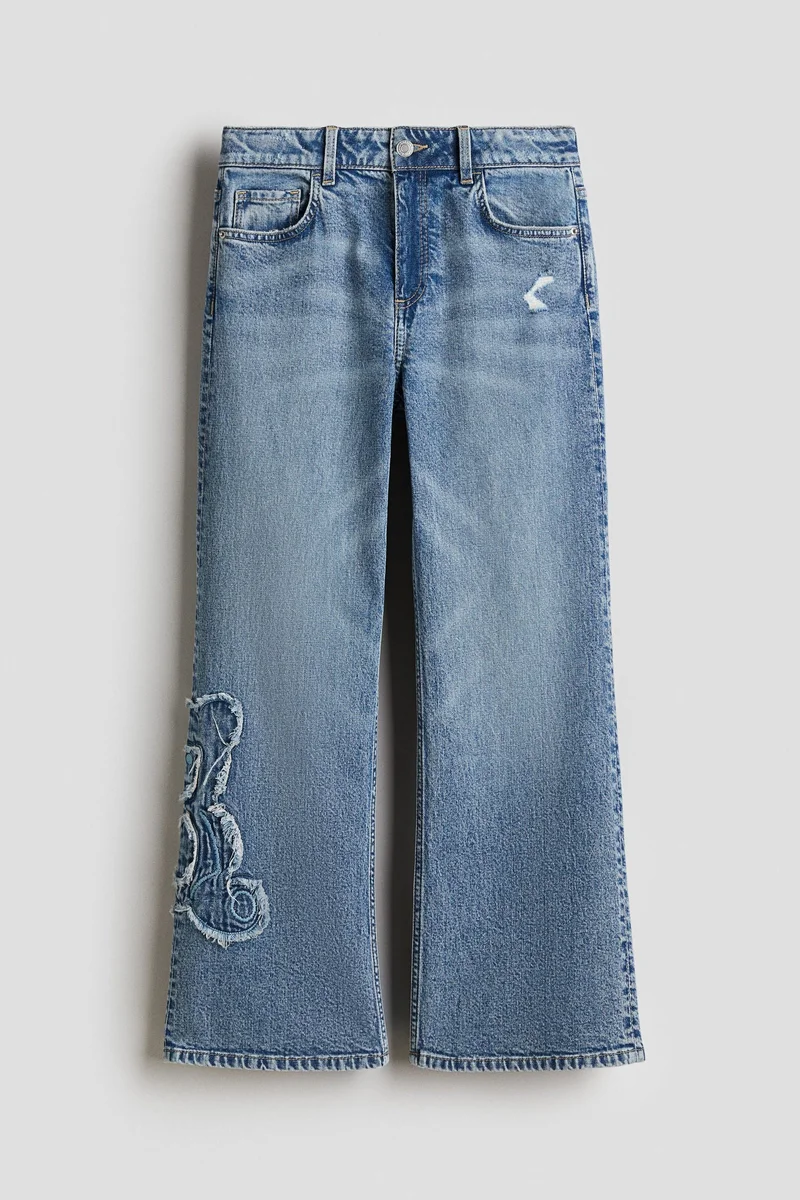 H&M Baggy Fit Bootcut Leg Jeans