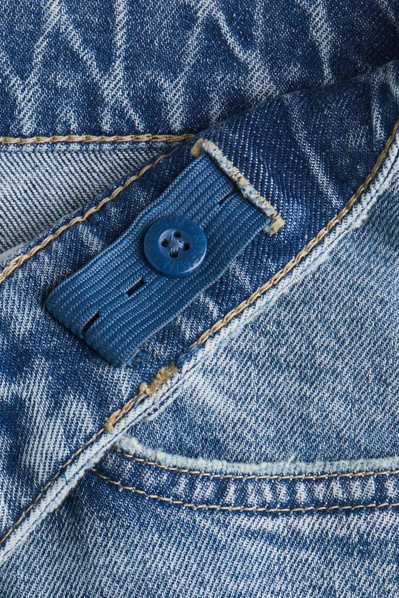 H&M Baggy Fit Bootcut Leg Jeans