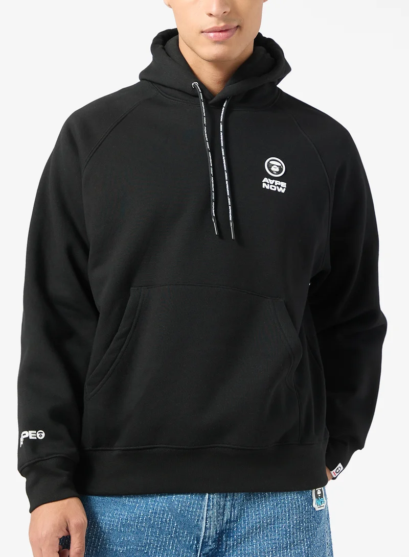 AAPE AAPENOW moonface logo hoodie